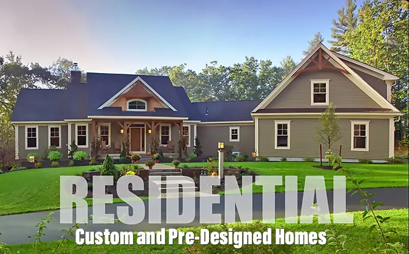 Patco residential construction offering custom and pre-designed homes