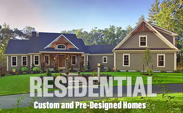 Patco residential construction offering custom and pre-designed homes